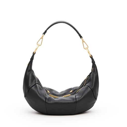 PREORDER NOW!  Erica Med Black/Brushed Gold