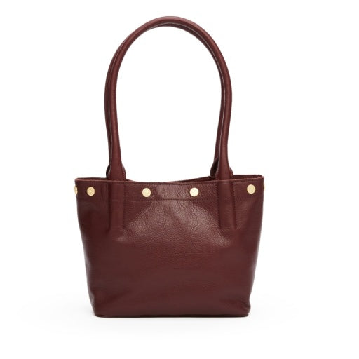 Olympia Small Cherrywood Pebble/Brushed Gold