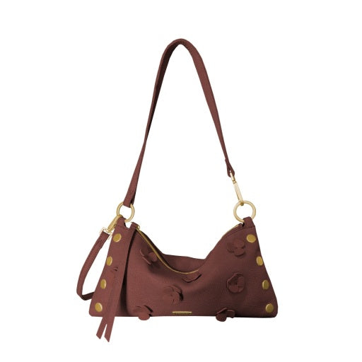Kyle Sienna Flora/Brushed Gold