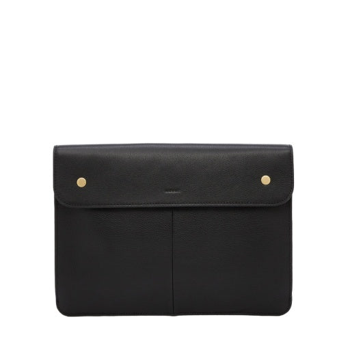 Miranda Laptop Sleeve 14" Black/Brushed Gold