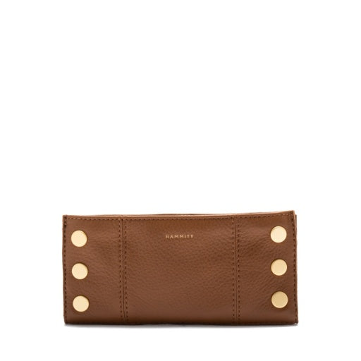 110 North Mahogany Pebble/Brushed Gold Red Zipper