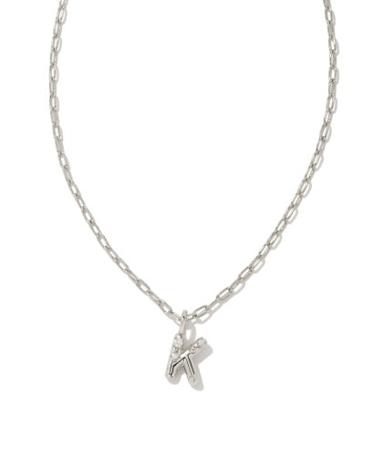 9608853834 Crystal Letter K silver