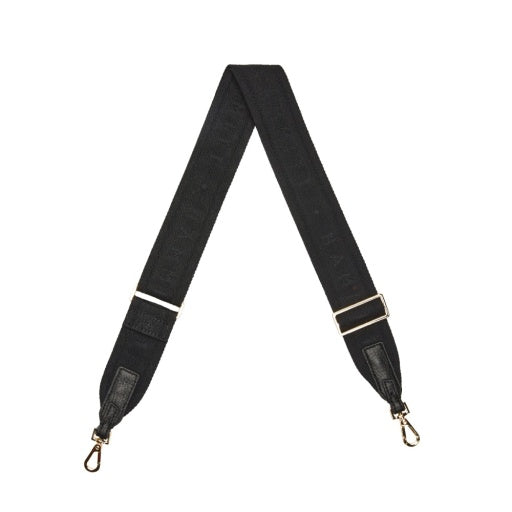 Kyle Medium Black Nylon Cargo/Gold