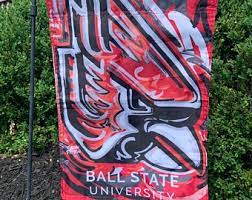 Justin Patten Ball State Garden Flag